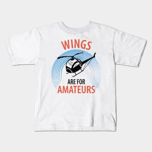 Helicopter Pilot Kids T-Shirt